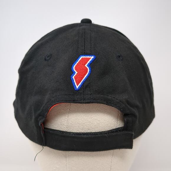Summit Racing Equipment U.S. Flag Strapback Baseball Cap Black One Size 6 Panel - Picture 6 of 9